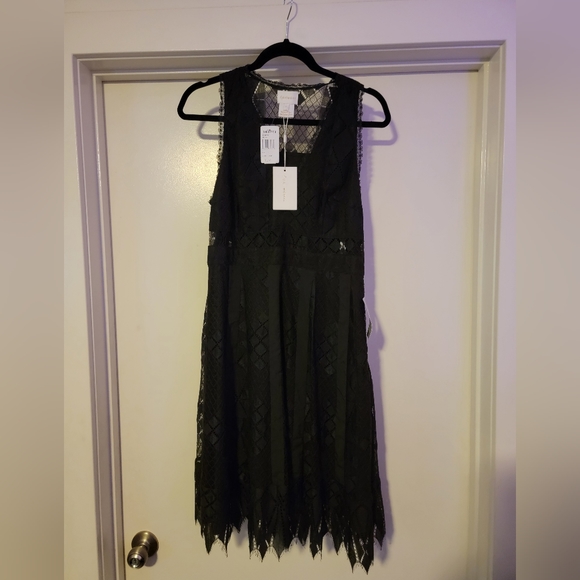 foxiedox | Dresses | Nwt Foxiedox Black Lace Dress Size L | Poshmark